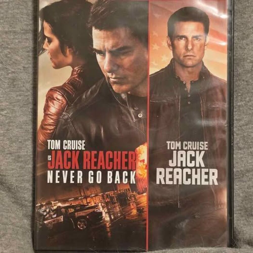 Jack Reacher 2-Movie Collection DVD Tom Cruise Action Thriller Paramount